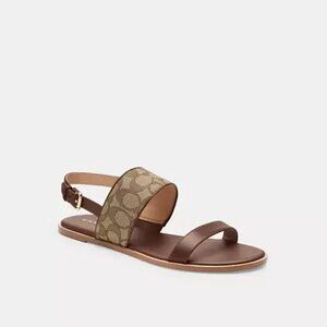 COACH | Harley Sandal In Signature Jacquard